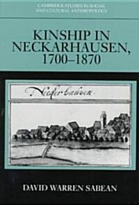 Kinship in Neckarhausen, 1700–1870 (Paperback)