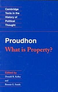 Proudhon: What is Property? (Paperback)