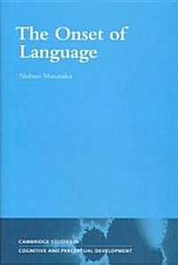 The Onset of Language (Hardcover)