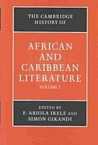 The Cambridge History of African and Caribbean Literature 2 Volume Hardback Set (Multiple-component retail product)