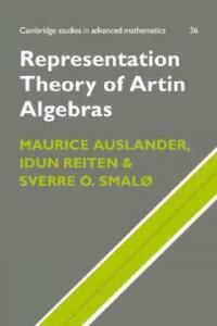 Representation theory of Artin algebras 1st pbk. ed., with corrections