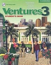 [중고] Ventures 3 Students Book with Audio CD (Package)