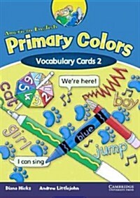 American English Primary Colors 2 Vocabulary Cards (Other)