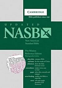 NASB Pitt Minion Reference Bible, Black Goatskin Leather, Red-letter Text, NS446:XR (Leather Binding)