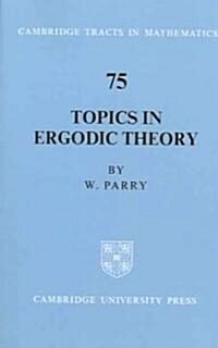 Topics in Ergodic Theory (Paperback)