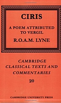 Ciris: A Poem Attributed to Vergil (Paperback)