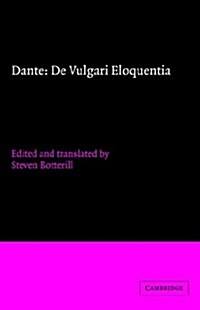 Dante: De vulgari eloquentia (Paperback)