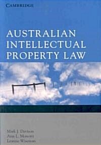 Australian Intellectual Property Law (Paperback, 1st)