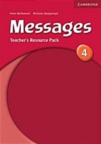 [중고] Messages 4 Teacher‘s Resource Pack (Paperback)