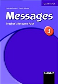 Messages 3 Teachers Resource Pack Italian Version (Paperback, Teachers ed)