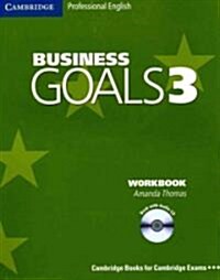 [중고] Business Goals 3 Workbook with Audio CD (Package)