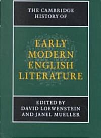 The Cambridge History of Early Modern English Literature (Hardcover)