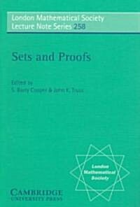 Sets and Proofs (Paperback)