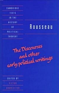 Rousseau: The Discourses and Other Early Political Writings (Hardcover)