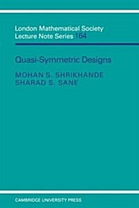 Quasi-symmetric Designs (Paperback)