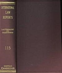 International Law Reports (Hardcover)