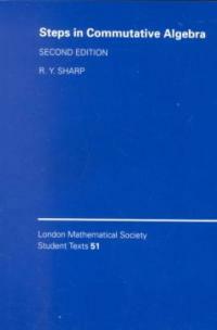 Steps in commutative algebra 2nd ed