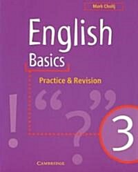 English Basics 3 : Practice and Revision (Paperback)