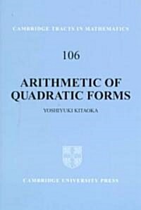 Arithmetic of Quadratic Forms (Paperback)
