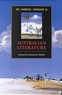 The Cambridge Companion to Australian Literature (Hardcover)