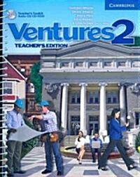 [중고] Ventures 2 Teacher‘s Edition with Teacher‘s Toolkit Audio CD/CD-ROM (Package, Teachers ed)