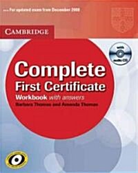 Complete First Certificate Workbook with Answers and Audio CD (Package)