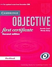 Objective First Certificate Workbook (Paperback, 2 Rev ed)