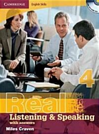 Cambridge English Skills Real Listening and Speaking Level 4 with Answers and Audio CDs (Multiple-component retail product)