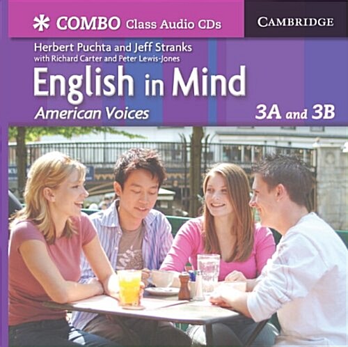 English in Mind Combos 3a and 3b, American Voices Class Audio CDs (Audio CD)