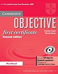 Objective First Certificate Workbook with 100 Tips for Spanish Speakers (Paperback, 2 Rev ed)