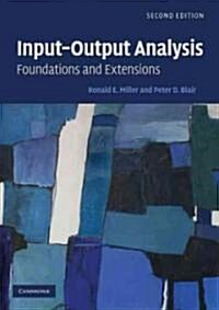 Input-Output Analysis : Foundations and Extensions (Paperback, 2 Revised edition)