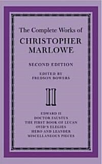 The Complete Works of Christopher Marlowe 2 Volume Paperback Set (Package)