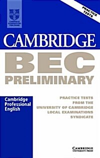 Cambridge Bec Preliminary (Cassette)