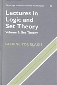 Lectures in Logic and Set Theory: Volume 2, Set Theory (Hardcover)