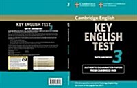 Cambridge Key English Test 3 Students Book with Answers : Examination Papers from the University of Cambridge ESOL Examinations (Paperback)