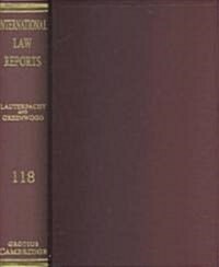 International Law Reports (Hardcover)