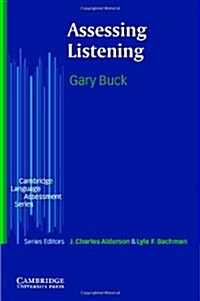 Assessing Listening (Hardcover)