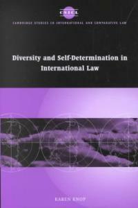 Diversity and self-determination in international law