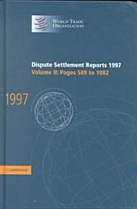 Dispute Settlement Reports 1997 (Hardcover)