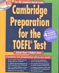 Cambridge Preparation for the TOEFL(R) Test Book and Audio Cassettes Pack [With CDROM and Cassette] (Hardcover, 3, Revised)