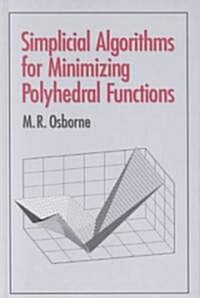 Simplicial Algorithms for Minimizing Polyhedral Functions (Hardcover)