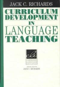 Curriculum development in language teaching