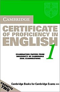 Cambridge Certificate Of Proficiency In English 1 (Cassette, Abridged)