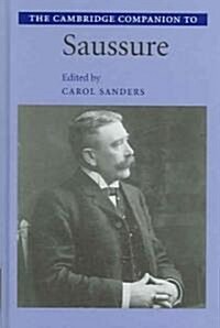 The Cambridge Companion to Saussure (Hardcover)