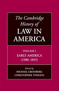 The Cambridge History of Law in America (Hardcover)