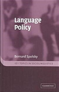 Language Policy (Hardcover)