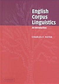 English Corpus Linguistics : An Introduction (Hardcover)