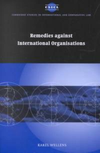 Remedies against international organisations