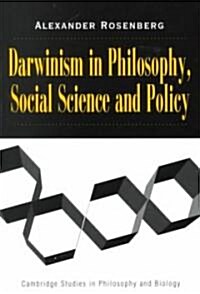 Darwinism in Philosophy, Social Science and Policy (Paperback)