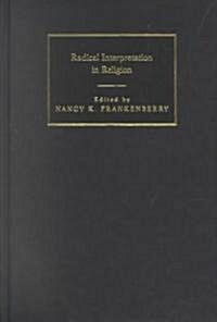 Radical Interpretation in Religion (Hardcover)